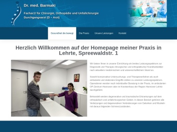 Screenshot von www.chirurgie-lehrte.de
