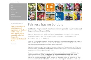 Screenshot of www.fairforlife.org