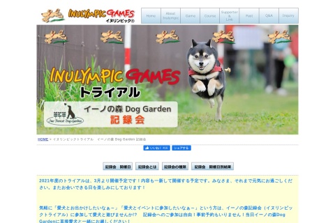Screenshot of www.inulympic.com