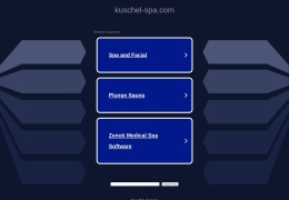 Screenshot of www.kuschel-spa.com