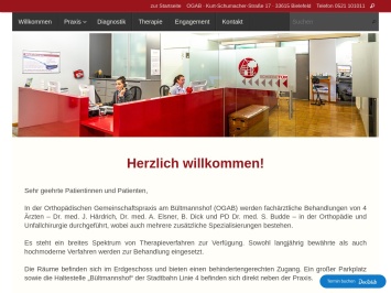Screenshot von www.ogab.de