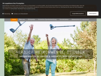 Screenshot von www.ottleben.com