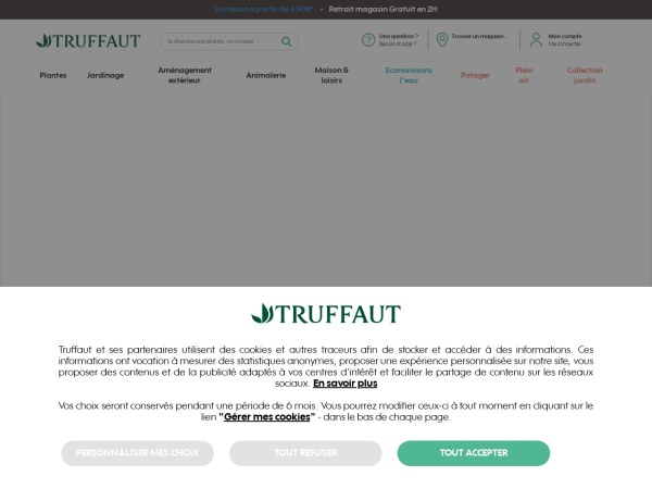 Screenshot of www.truffaut.com