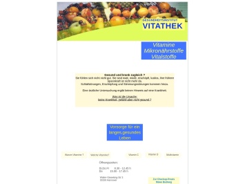 Screenshot von www.vitathek.com