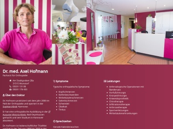 Screenshot von www.xn--orthopdie-hofmann-vqb.de