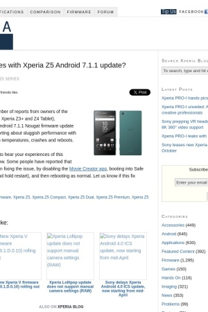 http://www.xperiablog.net/2017/07/31/who-is-having-issues-with-xperia-z5-android-7-1-1-update/