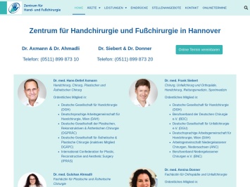 Screenshot von www.zhf-hannover.de