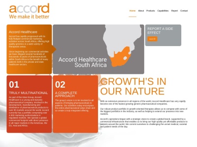 accord-healthcare.co.za Rapporto SEO
