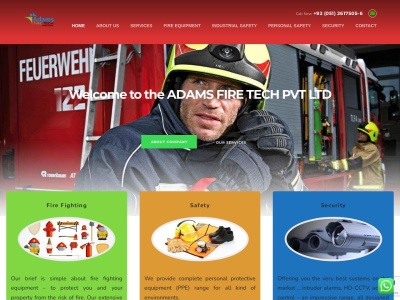 adamsfiretech.com SEO-rapport