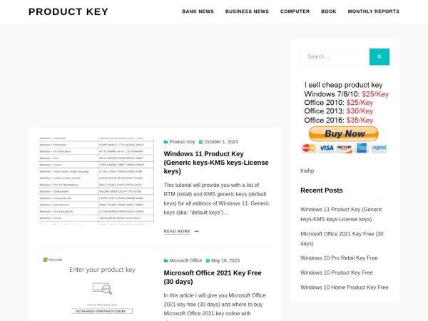 allproductkey.com website screenshot All Product Key -