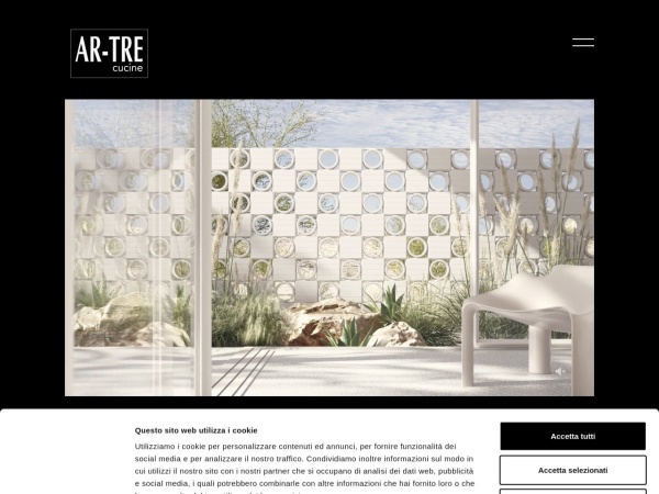 ar-tre.it website Скриншот Ar-Tre | Cucine & Cucine