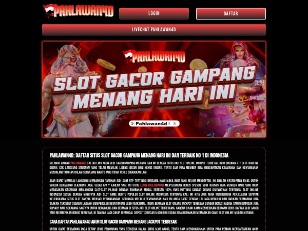 badgelikes.com website screenshot PAHLAWAN4D: Daftar Situs Slot Gacor Gampang Menang Hari Ini