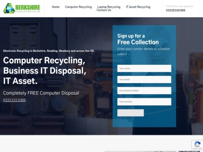 berkshire-computer-recycling.co.uk SEO-rapport