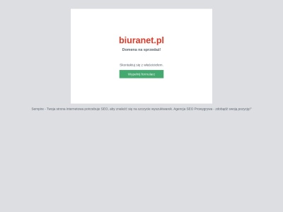 biuranet.pl Relatório de SEO