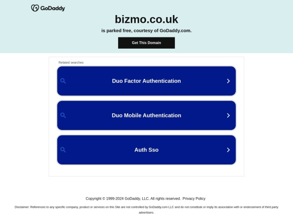 bizmo.co.uk website immagine dello schermo BIZmo Web Design and Marketing Consultants based in Wales