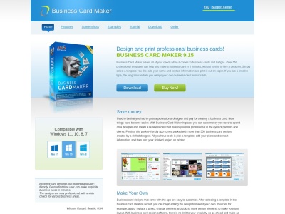 business-card-maker.com Relatório de SEO