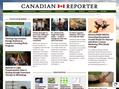 canadianreporter.ca Rapport SEO