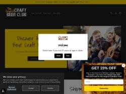 Craft Beer Club promo code and other discount voucher