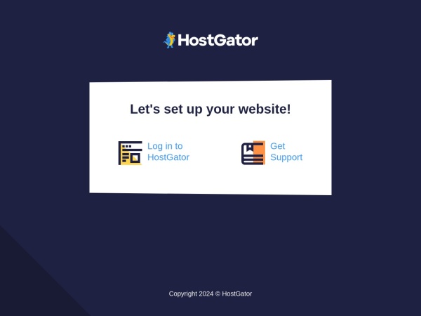 delphifeeds.ru website screenshot HostGator Website Startup Guide