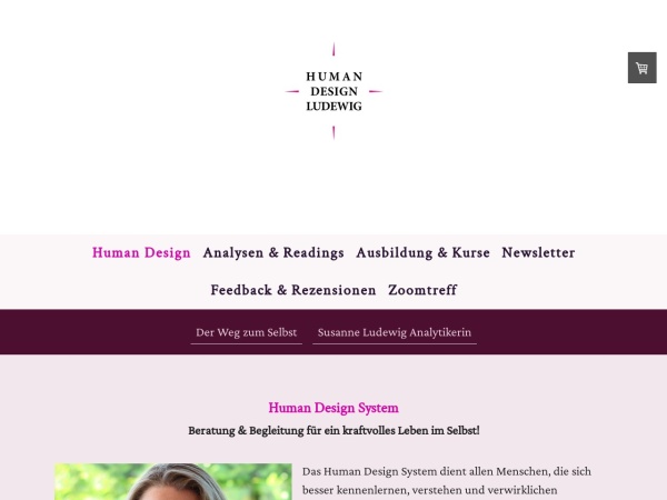 der-weg-zum-selbst.de website ekran görüntüsü Human Design - Der Weg zum Selbst! - susanneludewigs Webseite!
