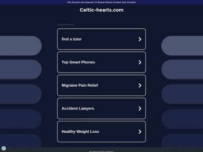 ec.celtic-hearts.com Rapporto SEO