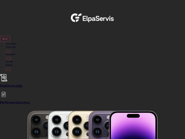 elpaservis.com website skärmdump Cep Telefonu Teknik Servisi » iPhone Tamircisi » Elpa Servis