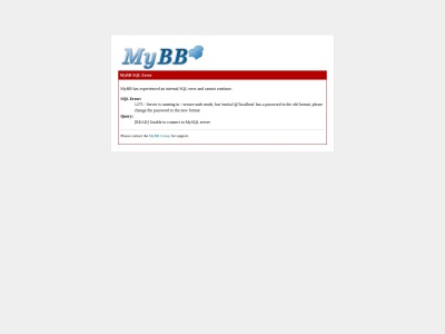 faqboard.net - MyBB - Internal Error