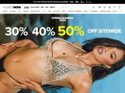 Fashion Nova promo code and other discount voucher