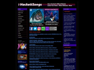 hackettsongs.com Rapporto SEO