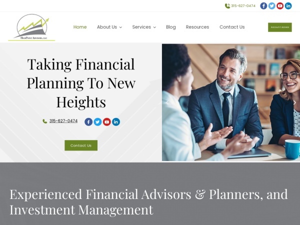 highpointadv.com website Bildschirmfoto Financial And Investment Planning - East Syracuse, NY - HighPoint Advisors, LLC