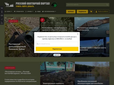 huntportal.ru Relatório de SEO
