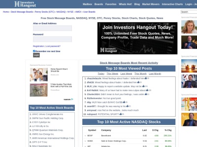 investorshangout.com Rapport SEO