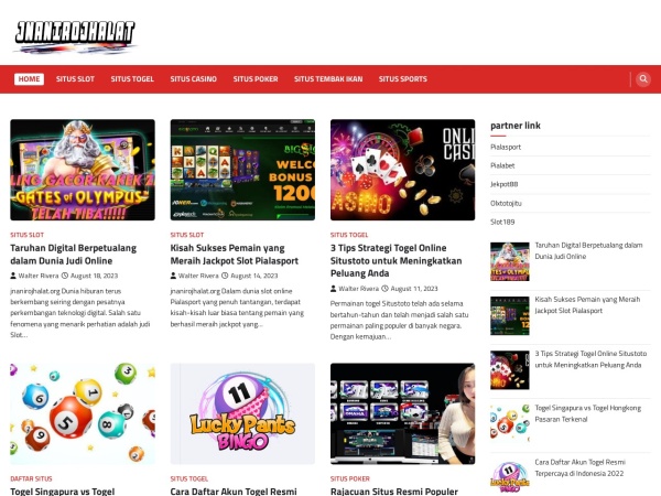 jnanirojhalat.org website captura de pantalla Situs Top Dengan Slot Pragmatic Play Gacor