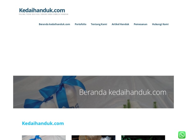 kedaihanduk.com website immagine dello schermo Beranda - Kedaihanduk.com