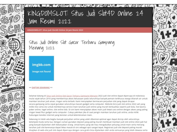 kingdomslot4d.educatorpages.com website skærmbillede KINGDOMSLOT: Situs Judi Slot4D Online 24 Jam Resmi 2022