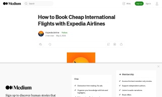 How to Book Cheap International Flights with Expedia Airlines