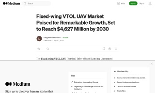 Fixed-wing VTOL UAV Market Poised for Remarkable Growth Set to Reach $