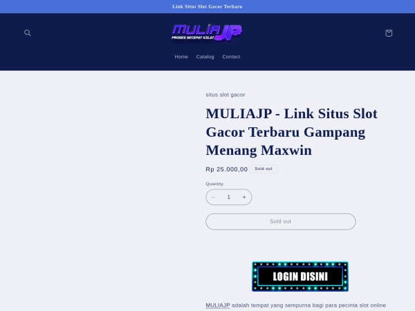 misantrop.info website captura de pantalla SLOTKILAT77: Situs Judi Slot Online dan Slot Gacor Terbaik