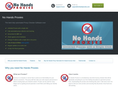 nohandsproxies.com SEO-raportti