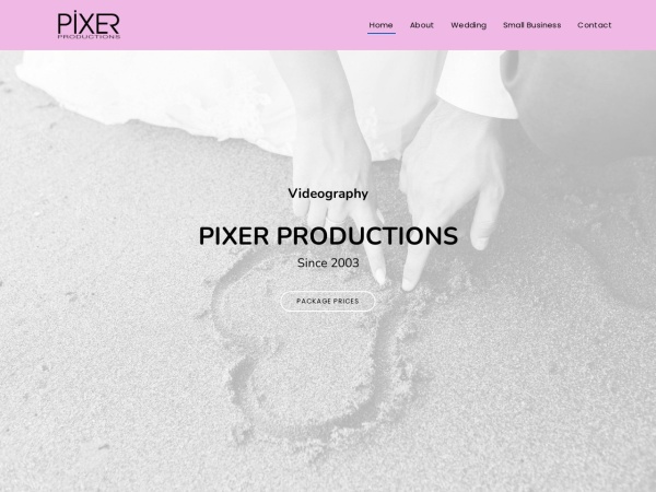 pixerpro.com website ekran görüntüsü PIXER Production | Videographer Northeast Ohio