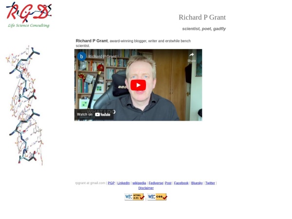 rg-d.com website skærmbillede Richard P Grant
