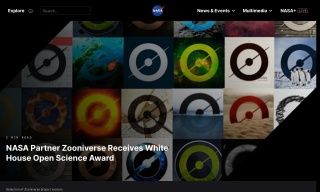 NASA Partner Zooniverse Receives White House Open Science Award