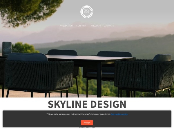 skylinedesign.com website Скриншот Skyline design
