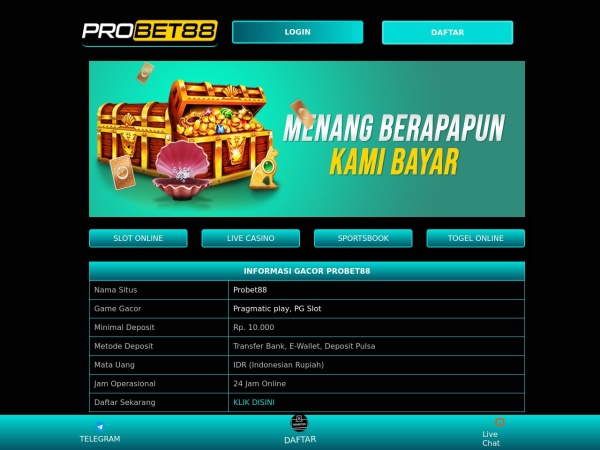 top10inaction.com website captura de pantalla Probet88: Slot Online Uang Asli Terpercaya di Indonesia