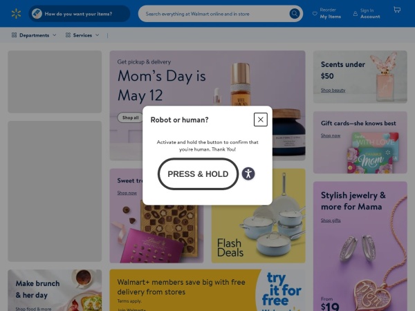 walmart.com website screenshot Walmart | Save Money. Live better.