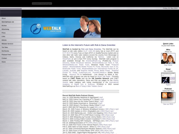webtalkguys.com website capture d`écran ►► Internet Radio Talk Show - Web Talk Radio Program - WebTalkGuys World Radio Show - Po