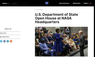 U.S. Department of State Open House at NASA Headquarters