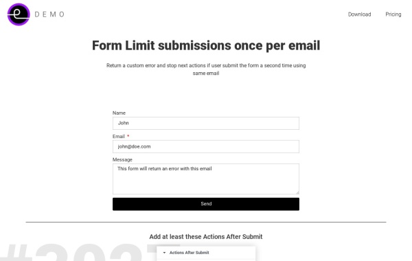 https://demo.e-addons.com/demo/form-limit-submissions-once-per-email/?demopreview=1&demoscreen=7