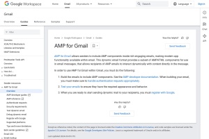 AMP for Gmail