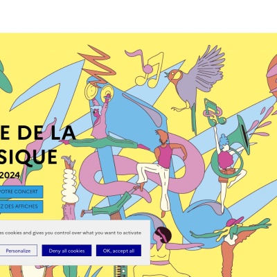 Screenshot of fetedelamusique.culture.gouv.fr